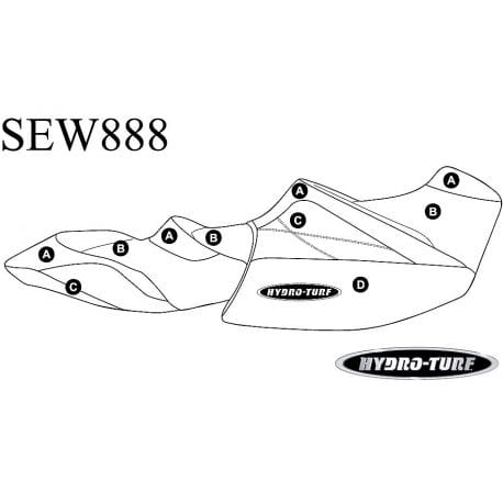 Housse de selle pour GTX & GTX Ltd (18-20)