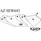 Seat cover for STX 160 LX (20+)