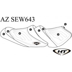 Housse de selle pour STX 160 LX (20+) Housse de selle pour STX 160 LX (20+)