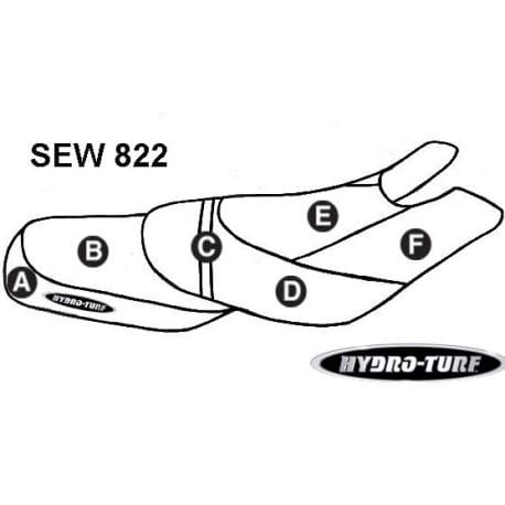 Seat cover for Seadoo GTX (00-02)