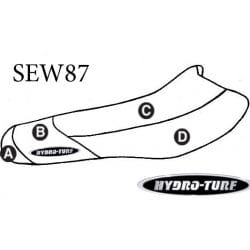 Housse de selle hydroturf pour Seadoo HX Housse de selle hydroturf pour Seadoo HX