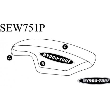 Pad cover for Superjet (96+), FX1