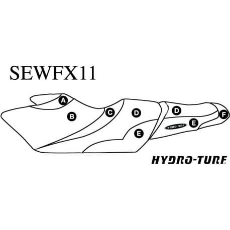 Seat cover FX HO, SHO, SVHO (12+)