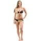 Maillot Bikini Femme JETTRIBE Métallic Or