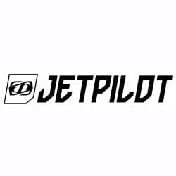 Jetpilot Transparent Rectangle Stickers 19.6cm