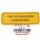 LABEL,FIRE EXTINGUISHER