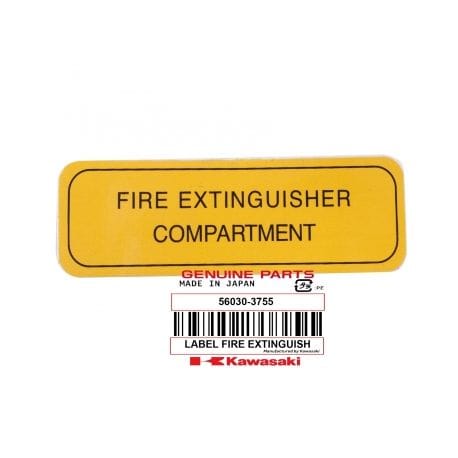 LABEL, FIRE EXTINGUISHER