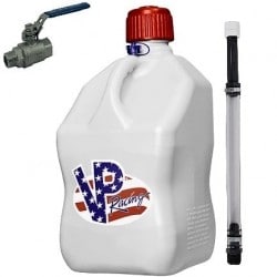 Bidon Carré Blanc Patriote VP racing 20L Bidon Carré Blanc Patriote VP racing 20L