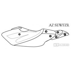 Housse de selle (HT) pour Yamaha FZR (09-11) Housse de selle (HT) pour Yamaha FZR (09-11)