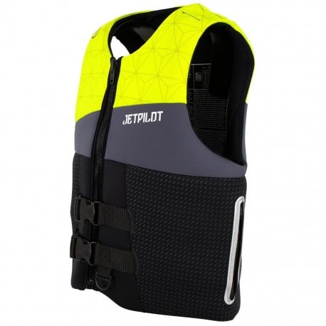 Gilet JETPILOT Cause 50N Néoprène Jaune