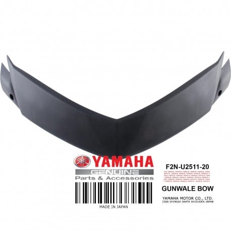 GUNWALE, BOW   YAMAHA BLACK