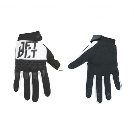 JETPILOT Matrix Race Full Finger Gloves White