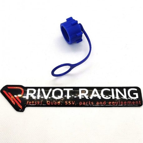 Blue event cap for VP Racing bottle