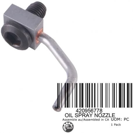 OBTURATEUR     *OIL SPRAY NOZZLE