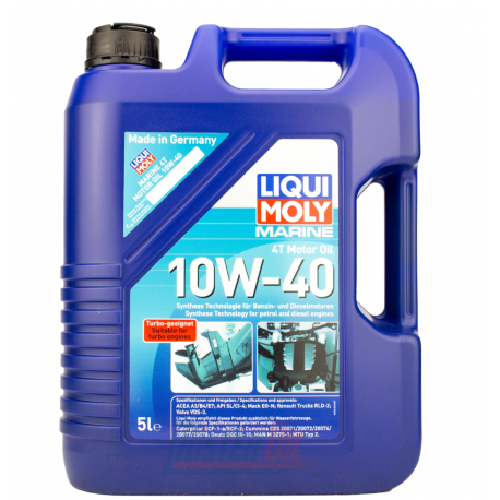 Marine Oil 4T 100% Synthetic 10w40 5L