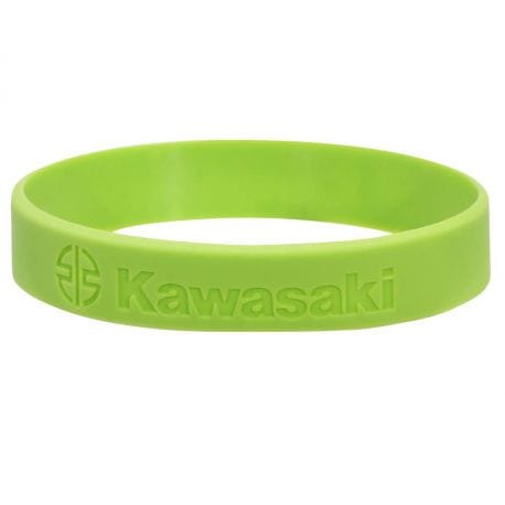 Bracelet en silicone vert Kawasaki River Mark
