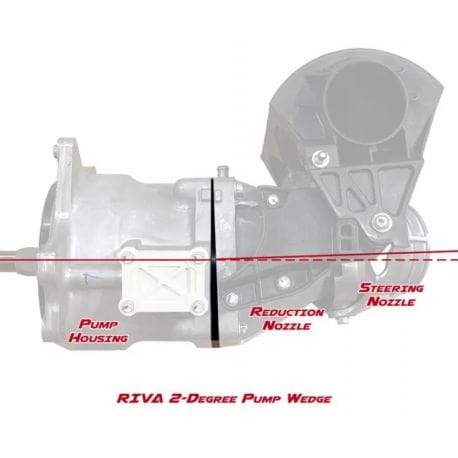 2° RIVA turbine wedge for Yamaha