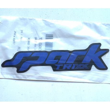Logo Arrière  Spark Trixx    Model Dazzling Blue