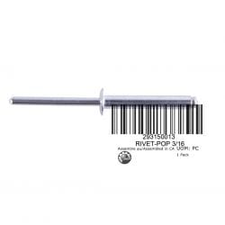 RIVET-POP 3 16, RIVET-POP 3 16, 293150013 RIVET-POP 3 16, RIVET-POP 3 16, 293150013