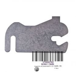SHIM, THICKNESS-1.3MM (replaces 270000446) SHIM, THICKNESS-1.3MM (replaces 270000446)