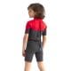 Shorty Enfant JOBE Boston 2mm Rouge