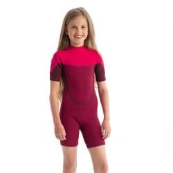 Shorty Enfant JOBE Boston 2mm Rose