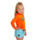 Lycra Enfant manches longues JOBE Orange