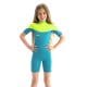 Combinaison Shorty Enfant JOBE Boston 2mm Teal