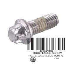 Torx flanged screw M6 x 16 Torx flanged screw M6 x 16