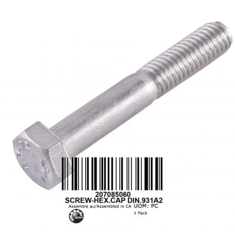 SCREW-HEX.CAP DIN.931A2, 207085060