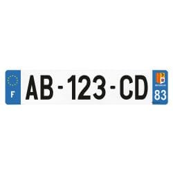 Plaque de feux d'origine CBS T3, J490, J570 - 6005 / 6336C - Promo