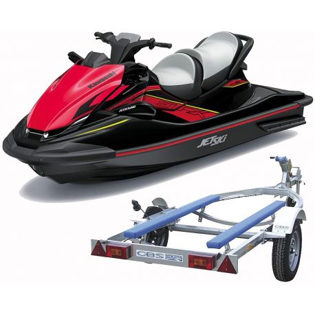 Jet ski Kawasaki STX 160LX de 2024 en 160cv Pack Remorque (jet + remorque)