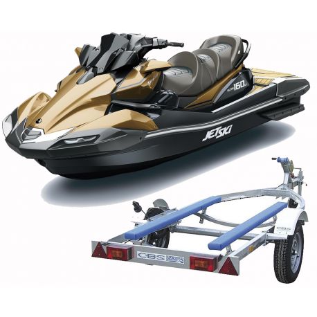Kawasaki Ultra 160LX from 2024 Restricted 100hp Trailer Pack (jet + trailer)