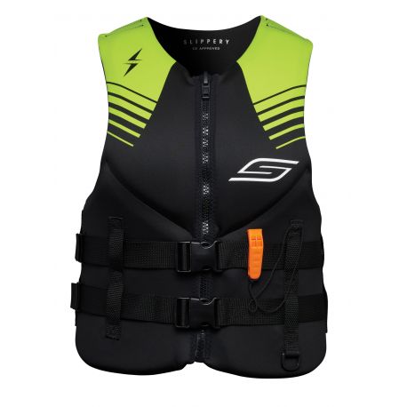 Slippery Surge Lime Green Neoprene Vest