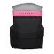 Gilet Femme 3 boucles Slippery Black / Pink