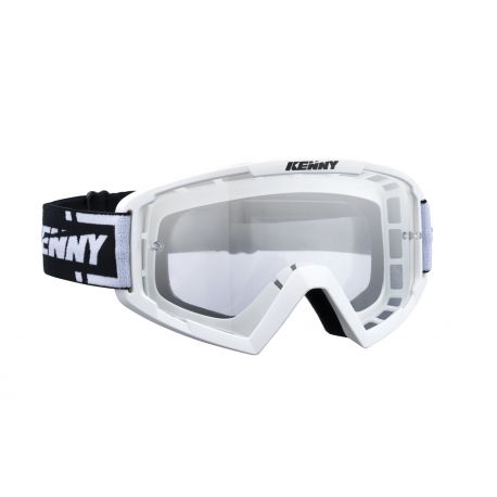 Masque KENNY Track Adulte SOLID Blanc