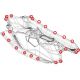 22 Rondelles renforcé pour SPARK (24+)
