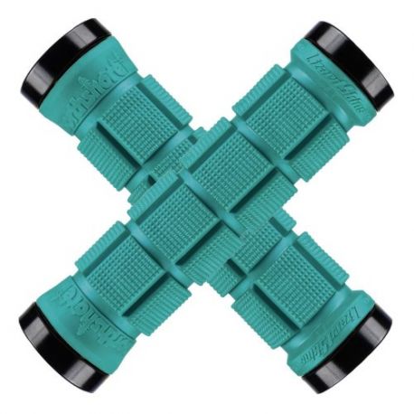 Poignées Lizard Skins 130mm - Bleu Teal