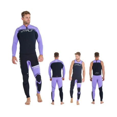 Combinaison Jetpilot RX Vault Race John Orange / Charcoal