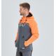JETPILOT RX Vault Tour Coat Charcoal / Orange Neoprene Jacket