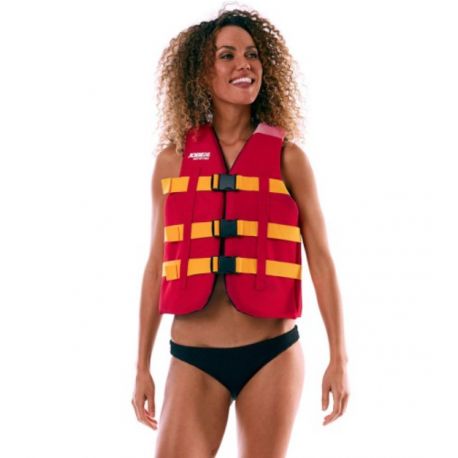 Gilet Rouge JOBE Rental Spéciale Loueur