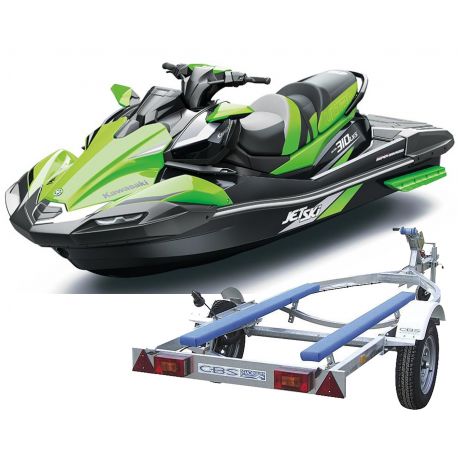 Jet ski Kawasaki Ultra 310LX-S from 2025 Trailer Pack (jet + trailer)