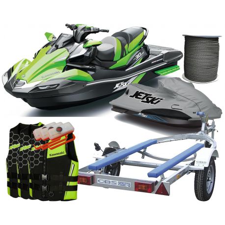 Jet ski Kawasaki Ultra 310LX-S from 2025 Comfort Pack (safety pack + vest + tips + flash light + original transport cover)