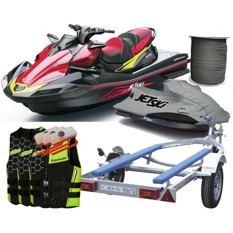 Jet ski Kawasaki Ultra 310X from 2025 Comfort Pack (safety pack + vest + tips + flash light + original transport cover)