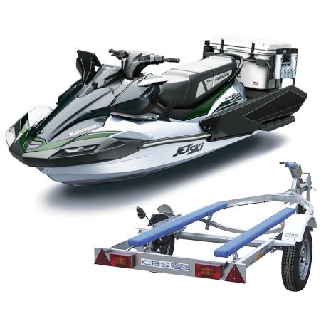 Kawasaki Ultra 160LX-S Angler 2025 en 160cv Pack Remorque (jet + remorque)