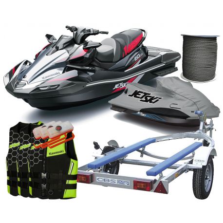 Kawasaki Ultra 160LX-S from 2025 Restricted 100hp Comfort Pack (safety pack + vest + tips + flash light + original transport cover)