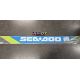 RH Sea-Doo Hull Decal. Model-White-Blue