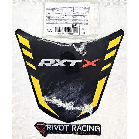 RXT X Model Yellow Millenium Deflector Decal