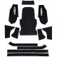 Hydroturf Mats for SXR 800 with 1" Kick Tail