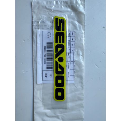 Neon Yellow, Front SEA-DOO Logo